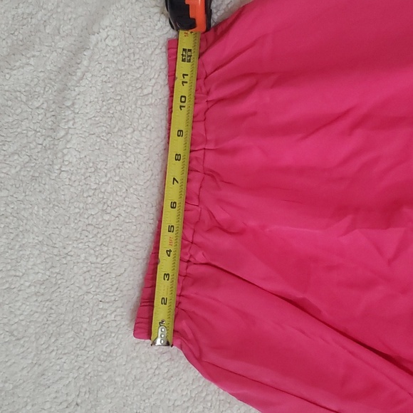 NWOT ruffle pink off the shoulder top and A line skirt set M - Picture 6 of 10